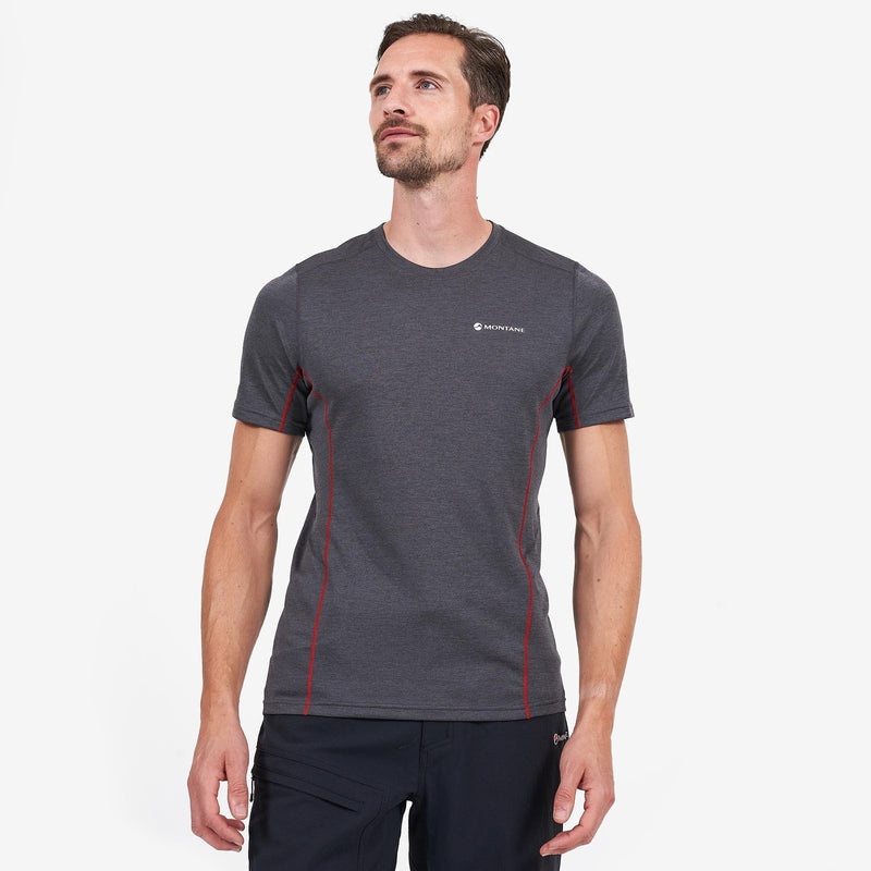 Montane Dart T-Shirt Herren Dunkelgrau | SZJV-65719