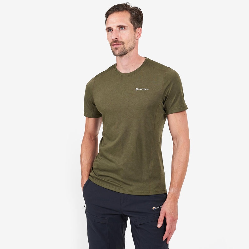 Montane Dart T-Shirt Herren Dunkelgrün | YFJM-65918