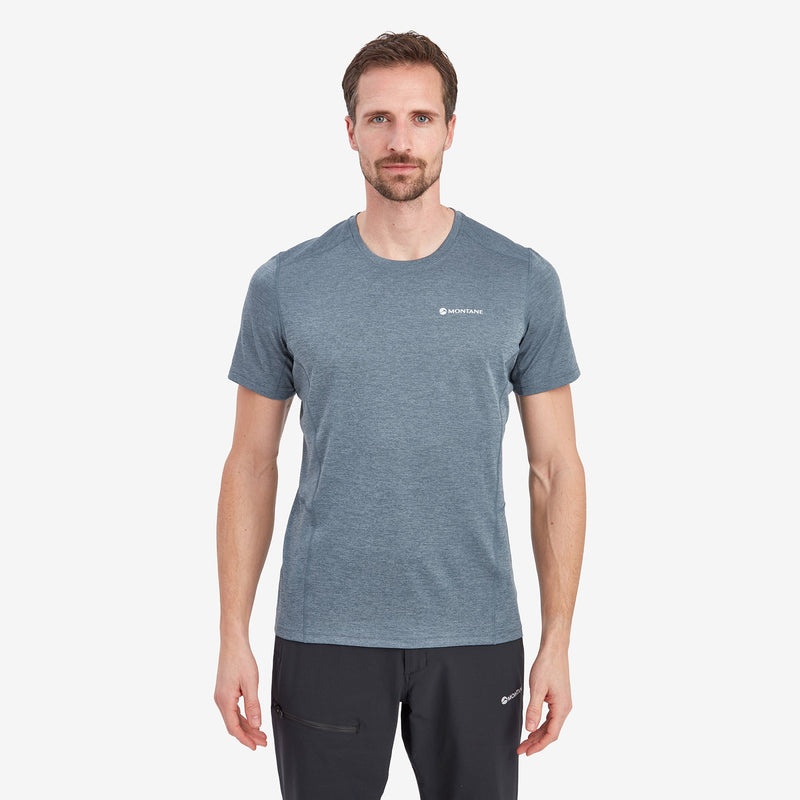 Montane Dart T-Shirt Herren Grau Blau | KPTC-24019