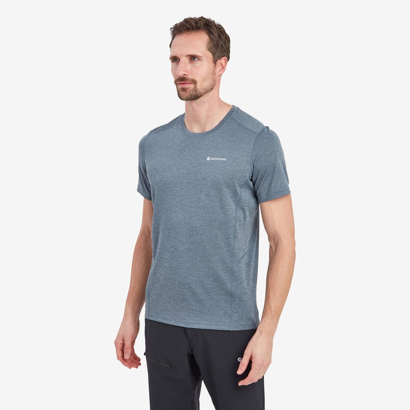 Montane Dart T-Shirt Herren Grau Blau | KPTC-24019