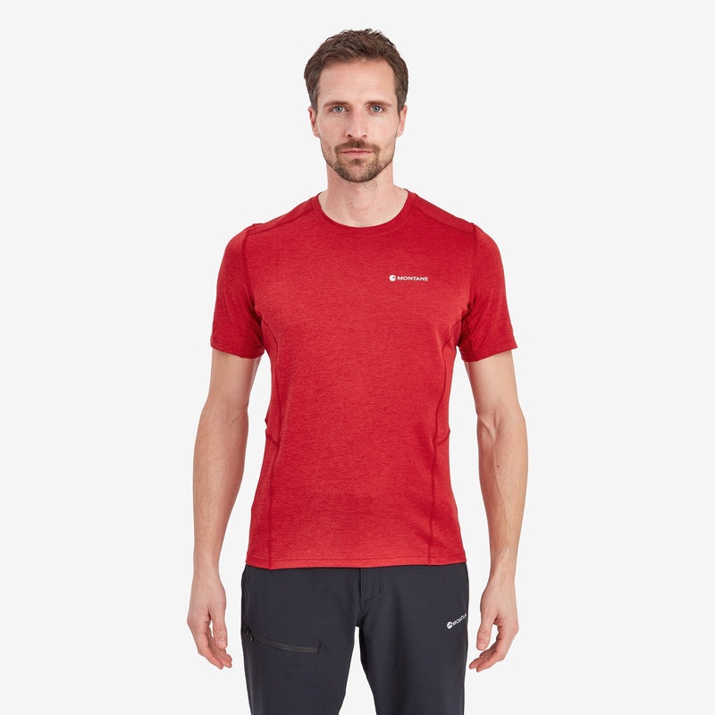 Montane Dart T-Shirt Herren Rot | TUAM-64210