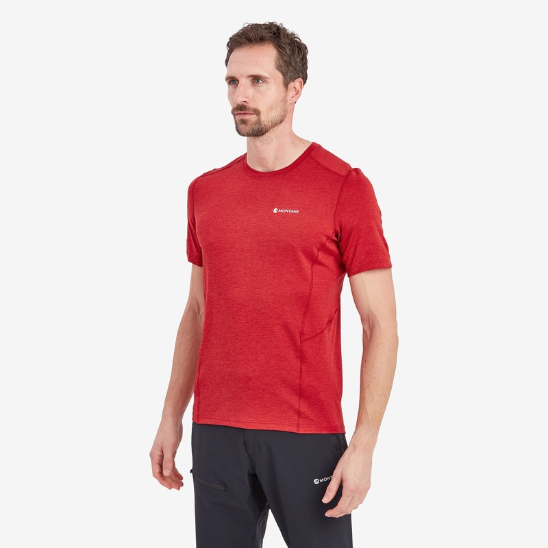 Montane Dart T-Shirt Herren Rot | VJTY-60914