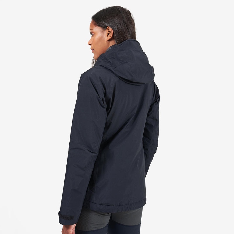 Montane Duality Insulated Regenjacke Damen Schwarz | OYHU-94687