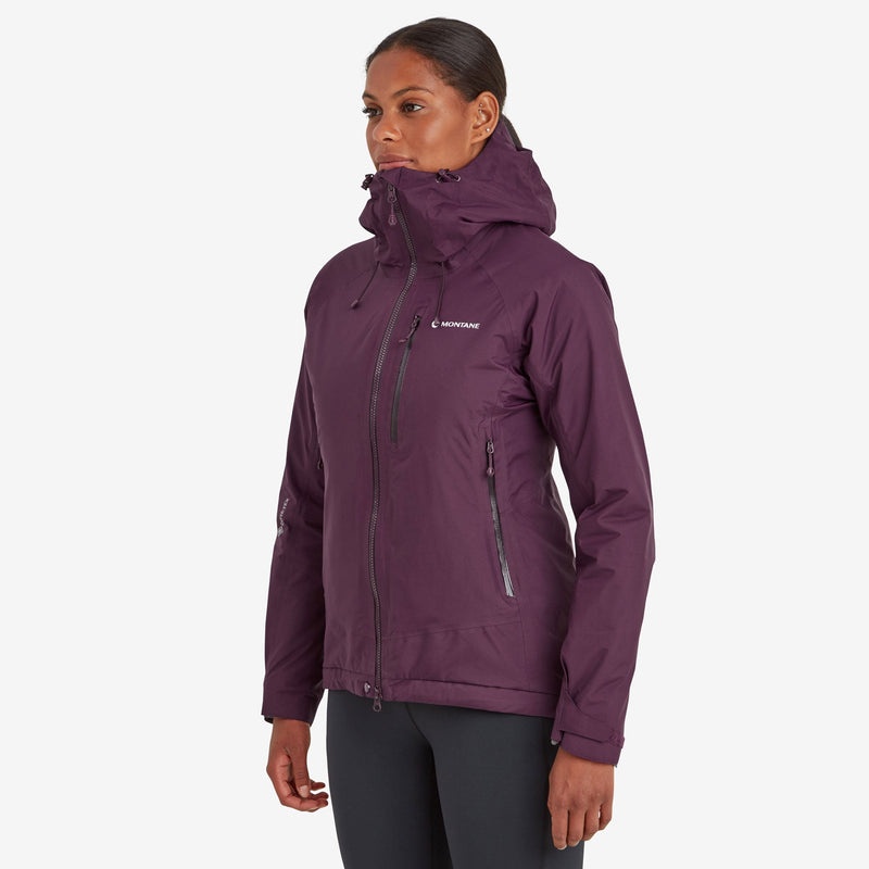 Montane Duality Insulated Regenjacke Damen Lila | XVDS-76593