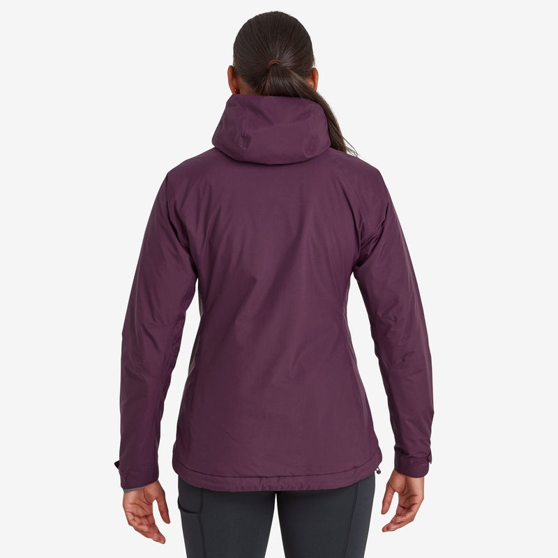 Montane Duality Insulated Regenjacke Damen Lila | XVDS-76593