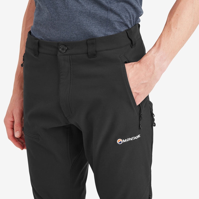 Montane Dynamic XT Thermal Mountain Hose Herren Schwarz | MLCN-63514