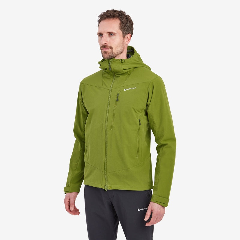 Montane Dyno LT Kapuzenjacke Herren Grün | WTLS-48265