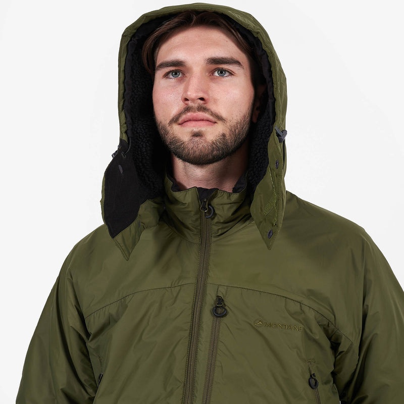 Montane Extreme Kapuzenjacke Herren Olivgrün | PAIQ-71843