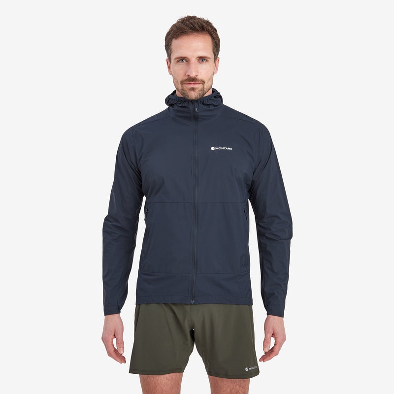 Montane Featherlite Mit Kapuze Windjacke Herren Navy | JQVO-14307