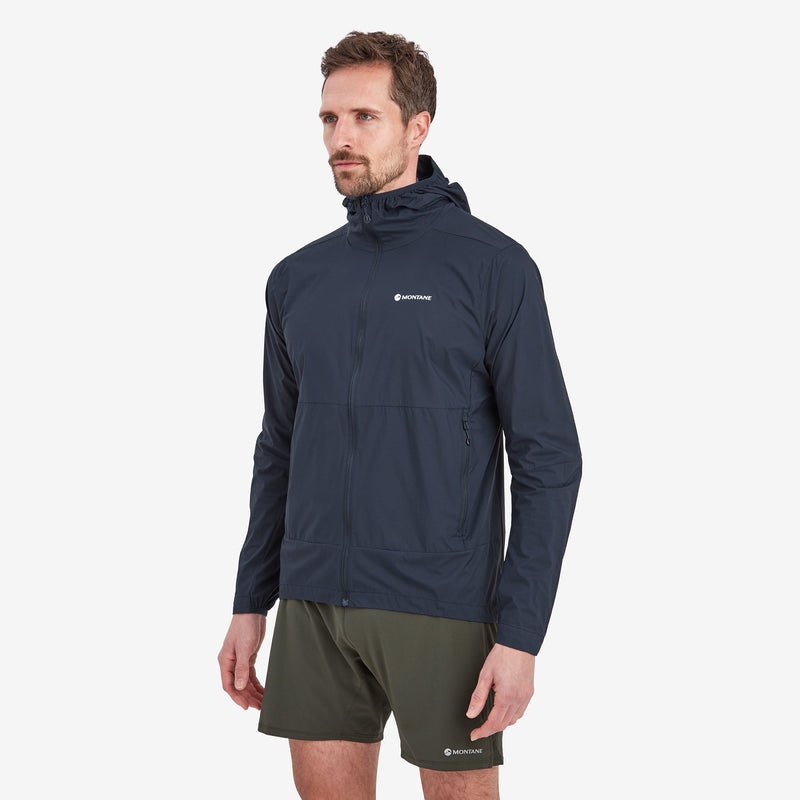 Montane Featherlite Mit Kapuze Windjacke Herren Navy | JQVO-14307