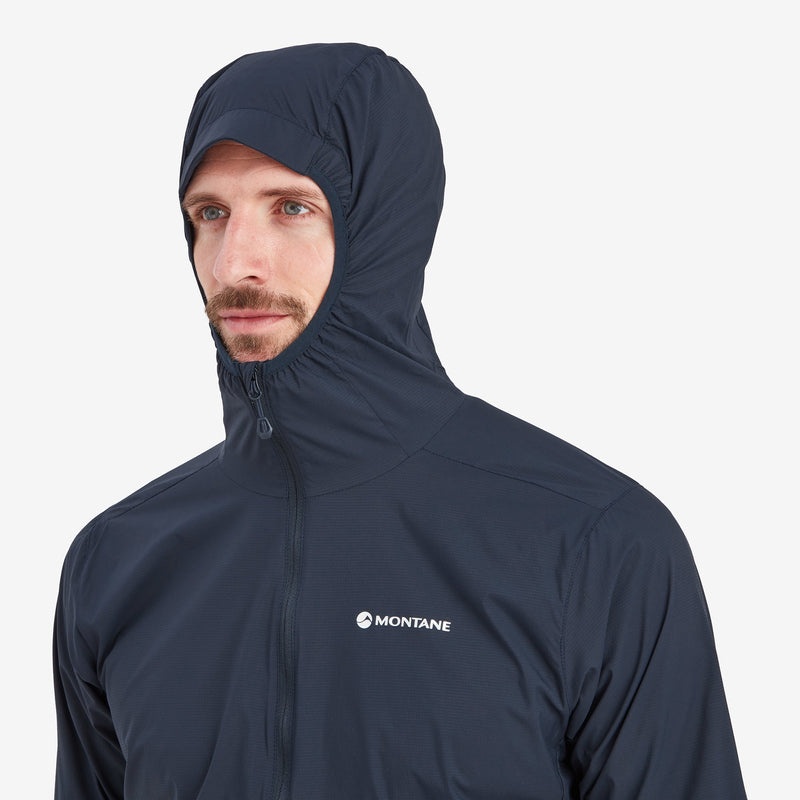 Montane Featherlite Mit Kapuze Windjacke Herren Navy | JQVO-14307