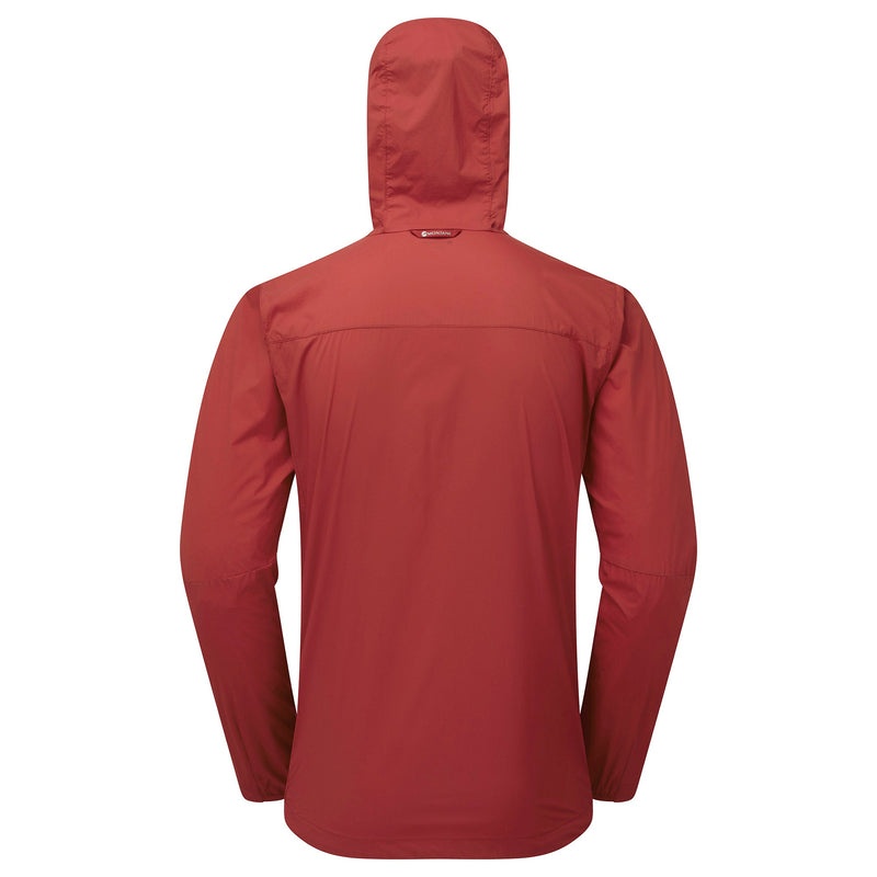 Montane Featherlite Mit Kapuze Windjacke Herren Rot | MTAP-36751