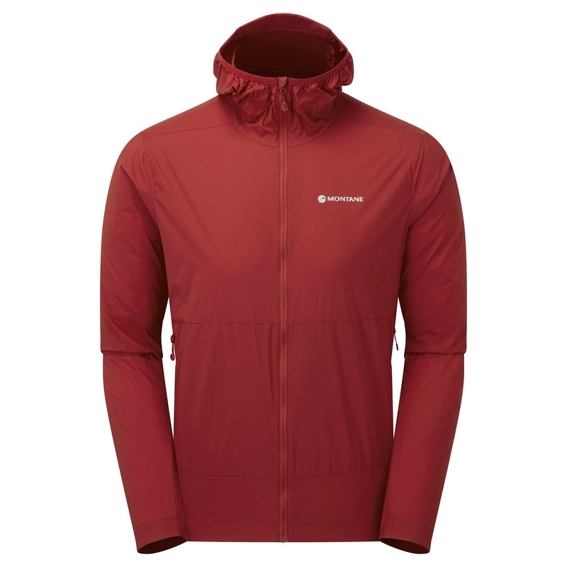 Montane Featherlite Mit Kapuze Windjacke Herren Rot | MTAP-36751