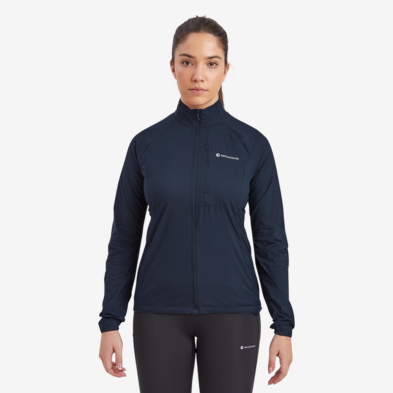 Montane Featherlite Windjacke Damen Navy | FKUW-05273