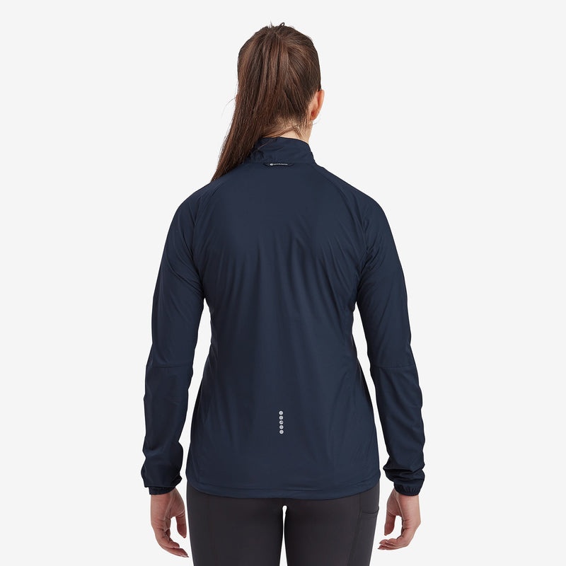 Montane Featherlite Windjacke Damen Navy | FKUW-05273