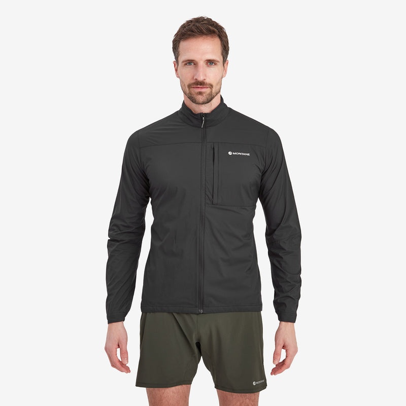 Montane Featherlite Windjacke Herren Schwarz | YQFR-27690