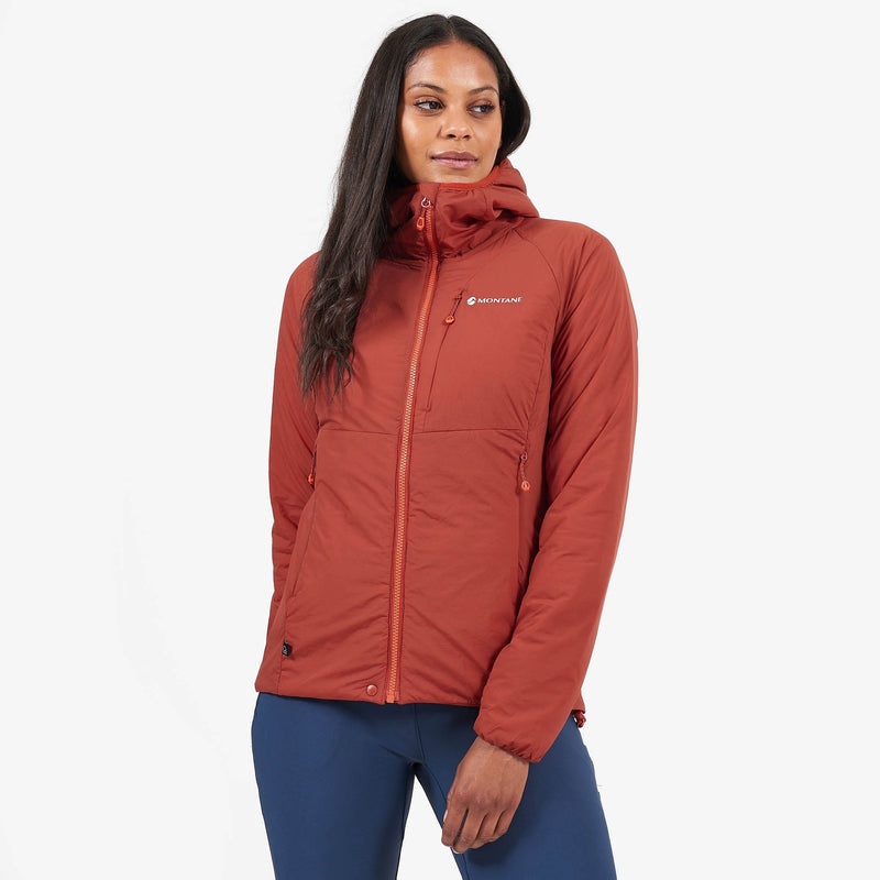 Montane Fireball Kapuzenjacke Damen Rot | UYEJ-62413