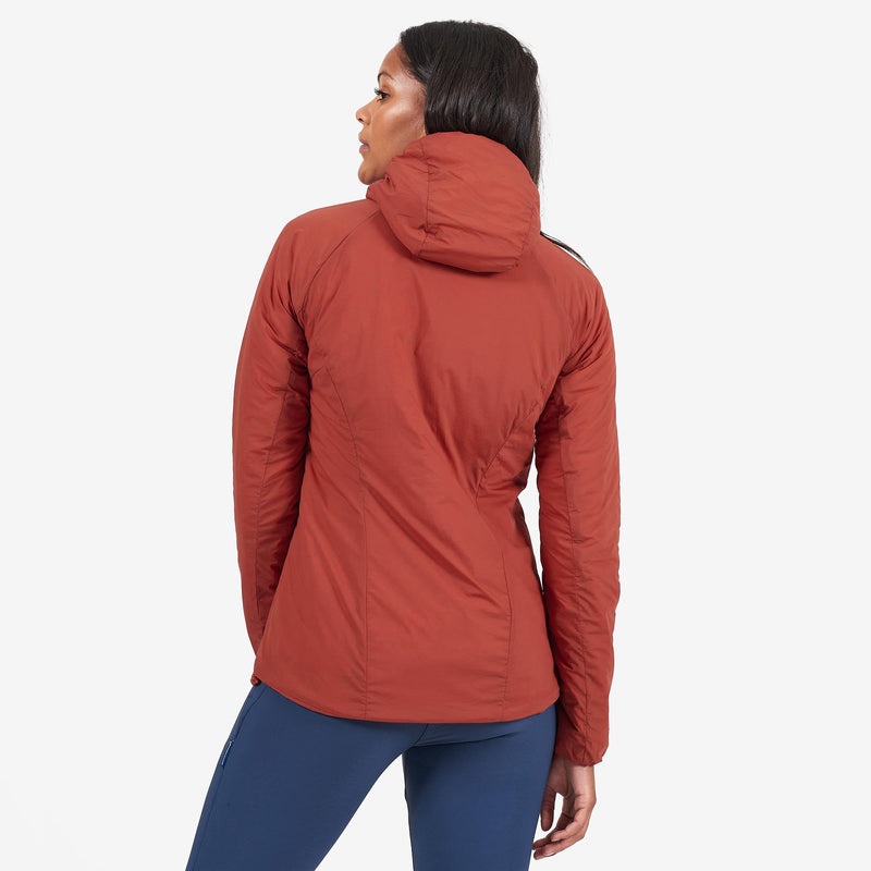 Montane Fireball Kapuzenjacke Damen Rot | UYEJ-62413