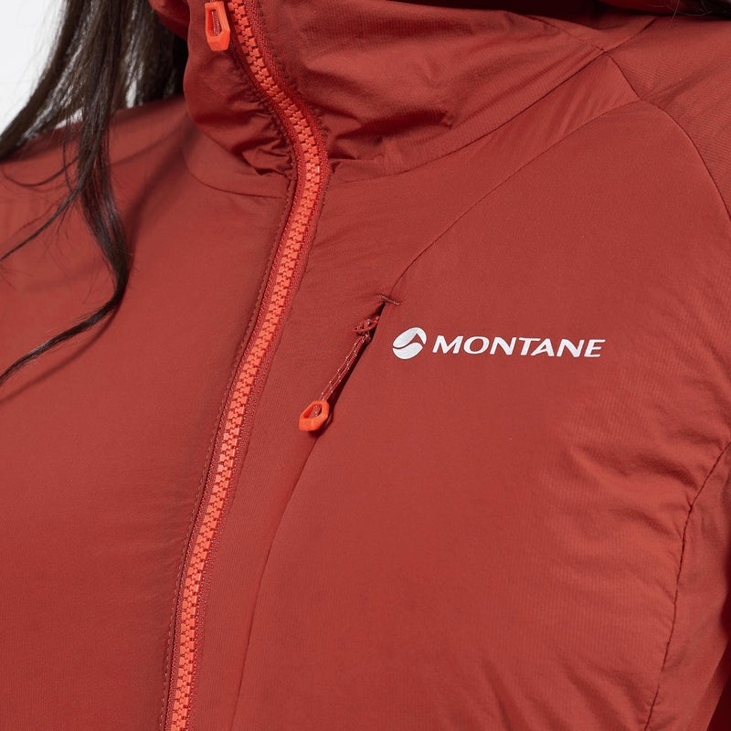 Montane Fireball Kapuzenjacke Damen Rot | UYEJ-62413