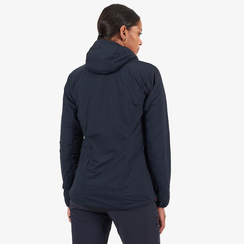 Montane Fireball Kapuzenjacke Damen Schwarz | AZPI-39640