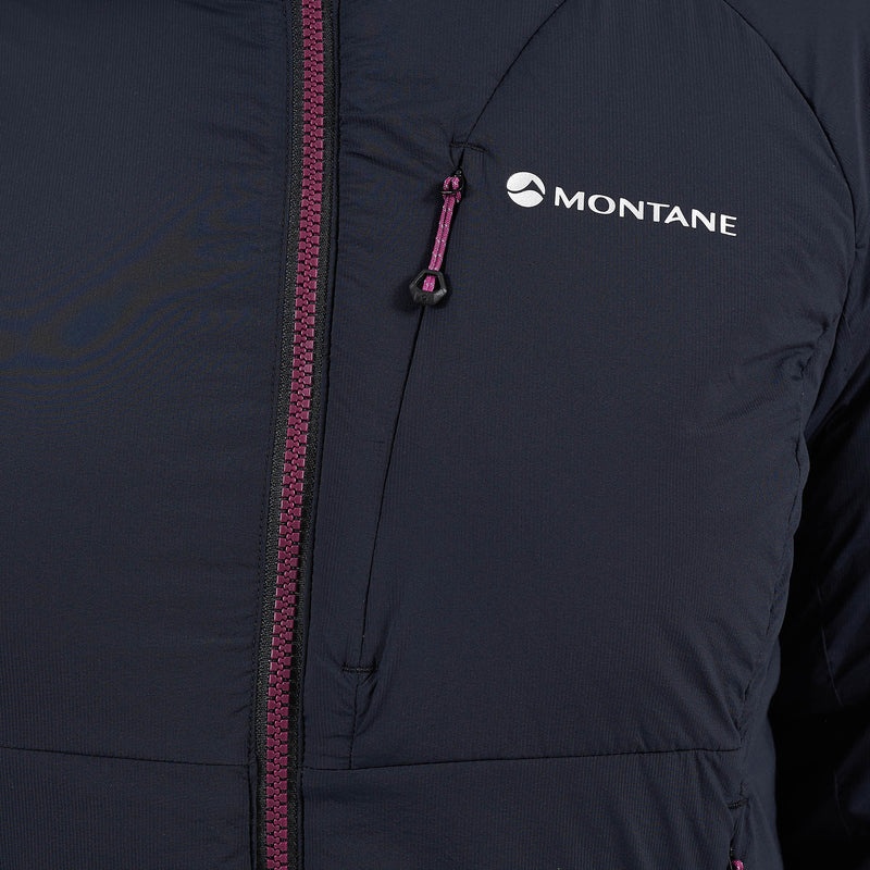 Montane Fireball Kapuzenjacke Damen Schwarz | AZPI-39640