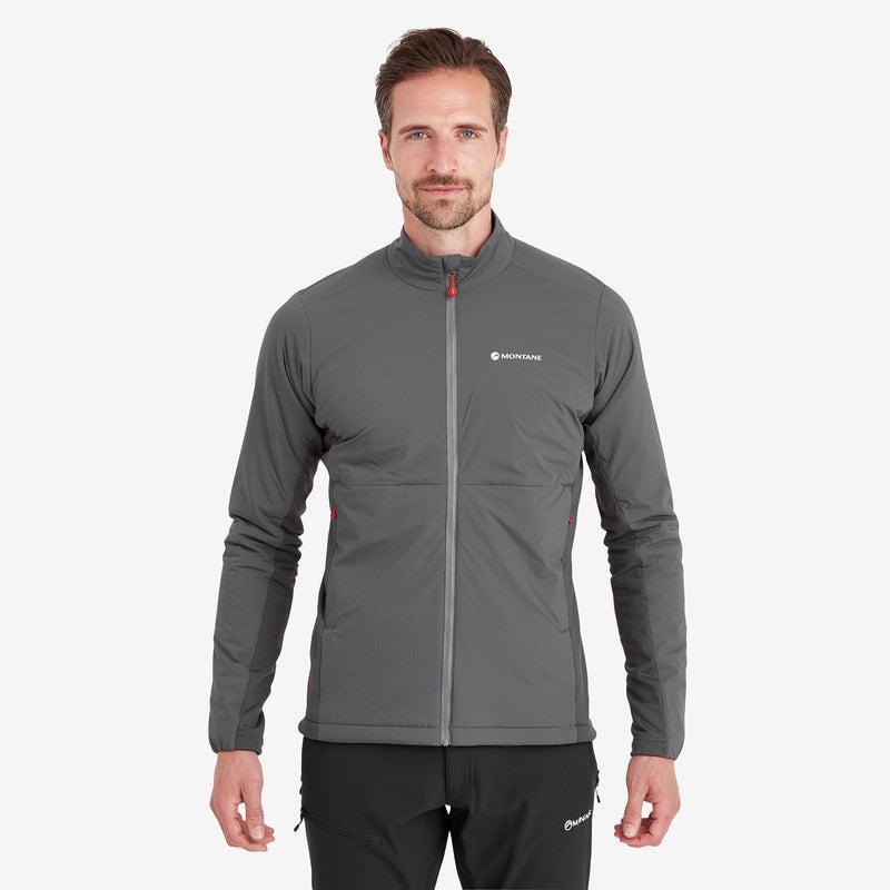 Montane Fireball Lite Isolierte Jacken Herren Dunkelgrau | UYEV-75312