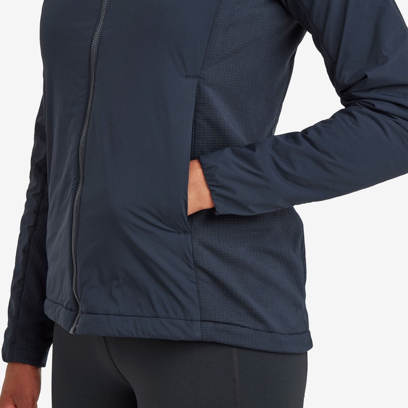 Montane Fireball Lite Mit Kapuze Isolierte Jacken Damen Navy | VLGS-02859