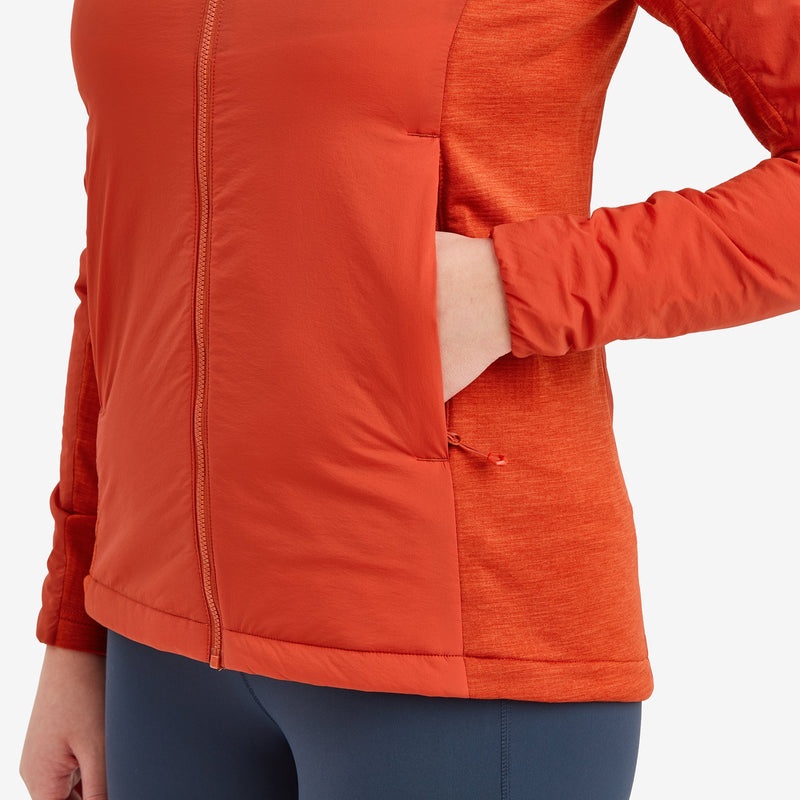 Montane Fireball Lite Mit Kapuze Isolierte Jacken Damen Orange | AYRB-91863