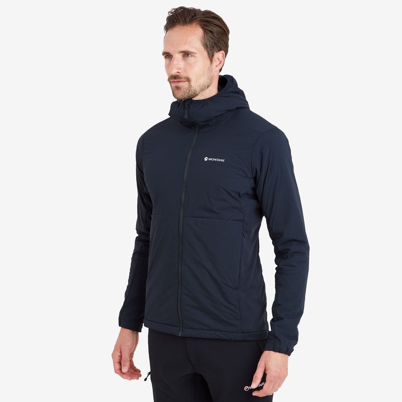 Montane Fireball Lite Mit Kapuze Isolierte Jacken Herren Navy | AKOT-63870