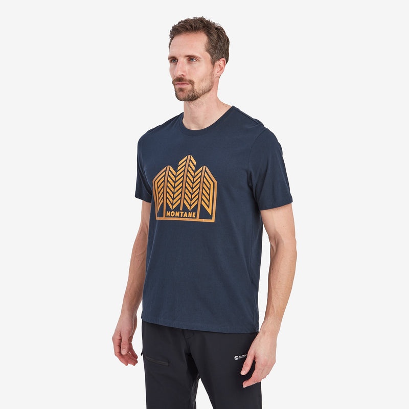 Montane Forest T-Shirt Herren Blau | WIGH-26759