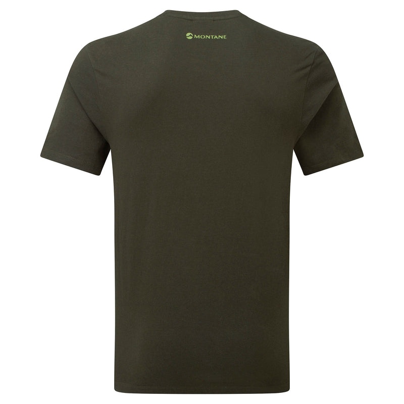 Montane Forest T-Shirt Herren Dunkelgrün | DEOR-08479