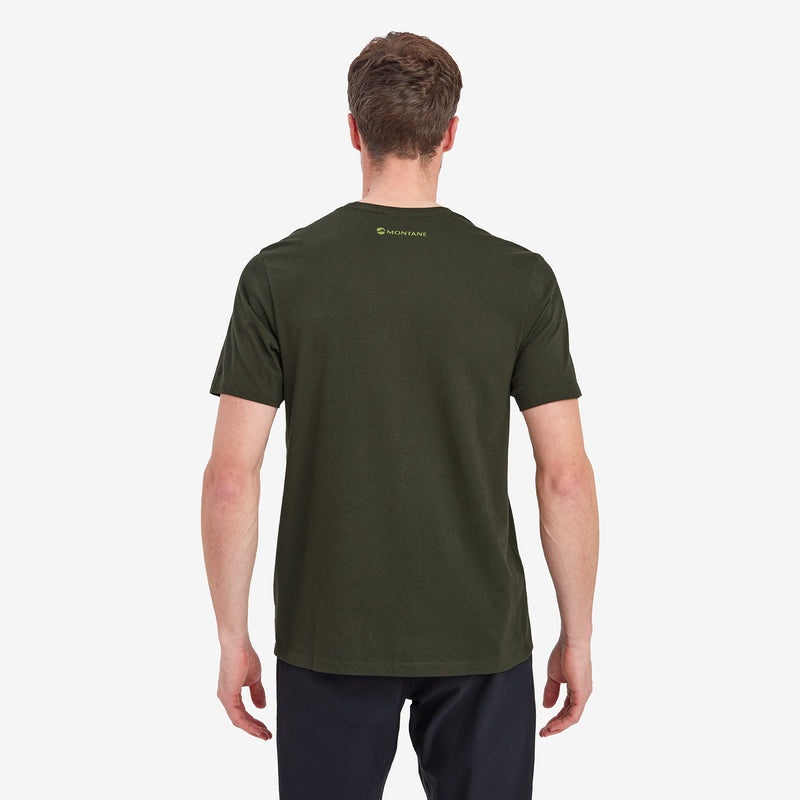 Montane Forest T-Shirt Herren Dunkelgrün | DEOR-08479