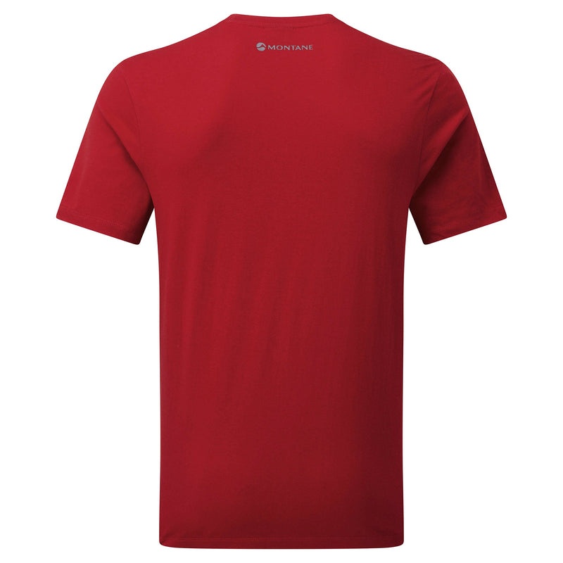 Montane Forest T-Shirt Herren Rot | TWLA-94816