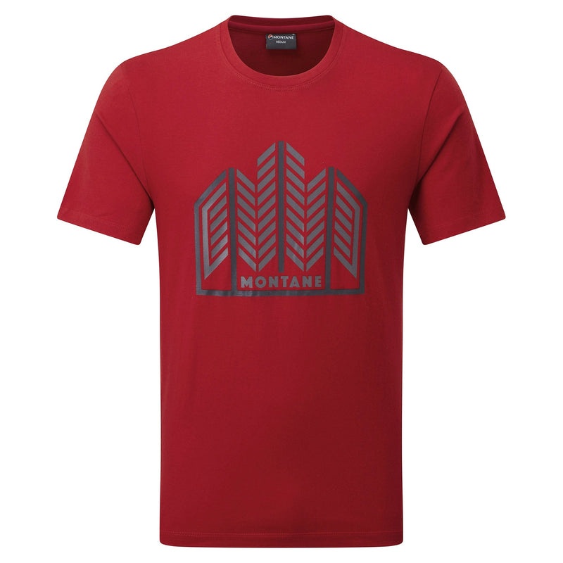 Montane Forest T-Shirt Herren Rot | TWLA-94816