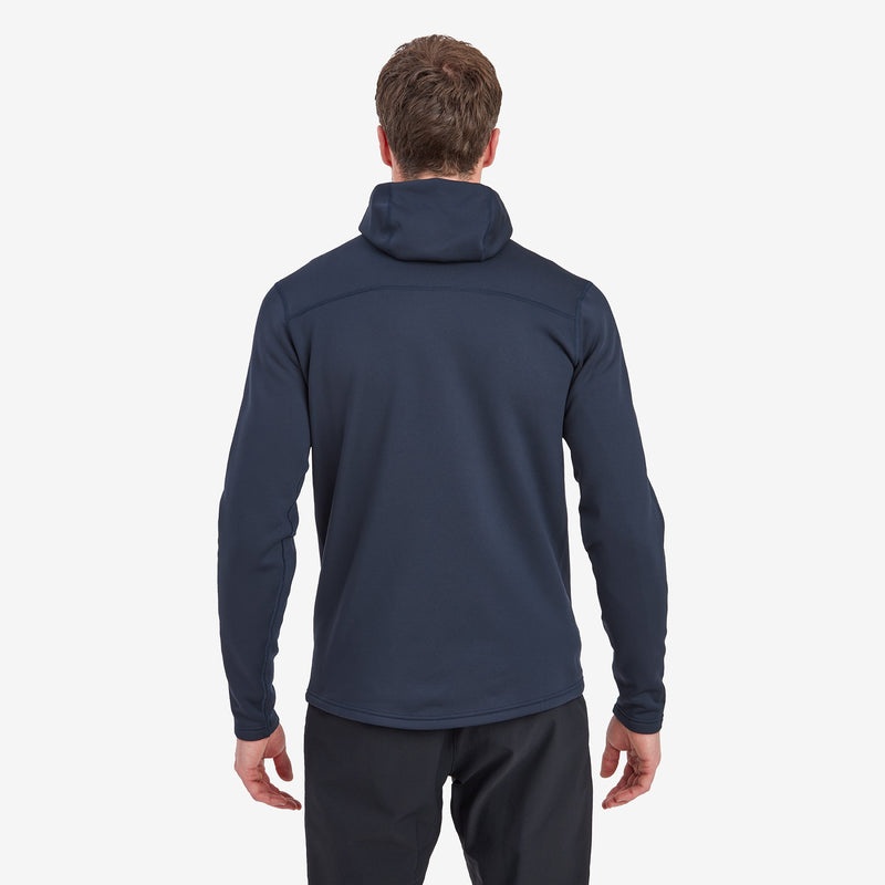 Montane Fury Mit Kapuze Fleecejacken Herren Navy | ODGE-35807