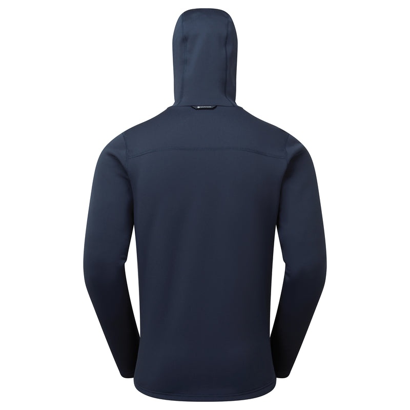 Montane Fury Mit Kapuze Fleecejacken Herren Navy | ODGE-35807