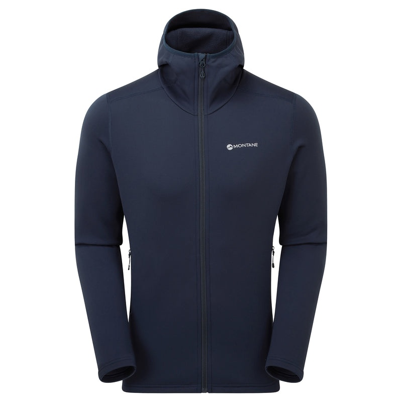 Montane Fury Mit Kapuze Fleecejacken Herren Navy | ODGE-35807