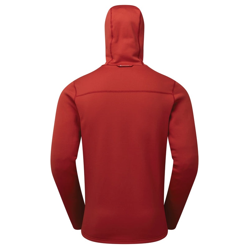 Montane Fury Mit Kapuze Fleecejacken Herren Rot | JHDM-73942