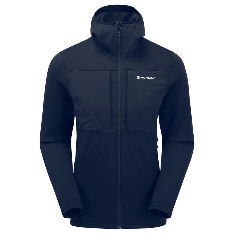 Montane Fury XT Mit Kapuze Fleecejacken Herren Navy | YQGT-85976