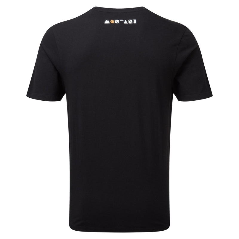 Montane Geometry T-Shirt Herren Schwarz | GTRJ-29168