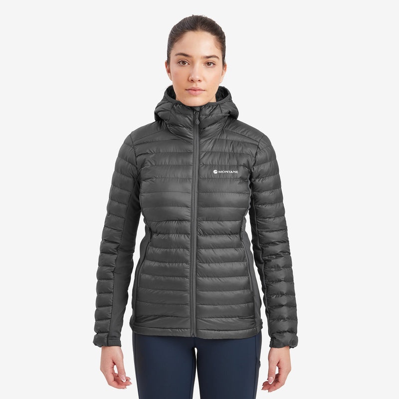 Montane Icarus Lite Kapuzenjacke Damen Schwarz | DUHN-09341