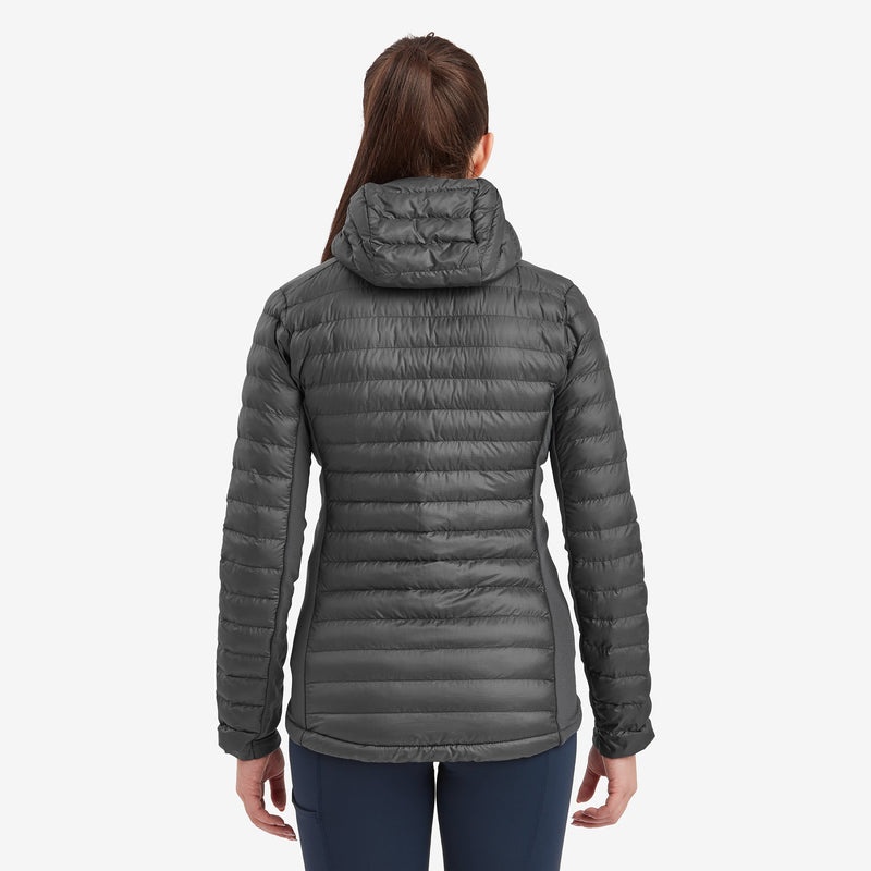 Montane Icarus Lite Kapuzenjacke Damen Schwarz | DUHN-09341