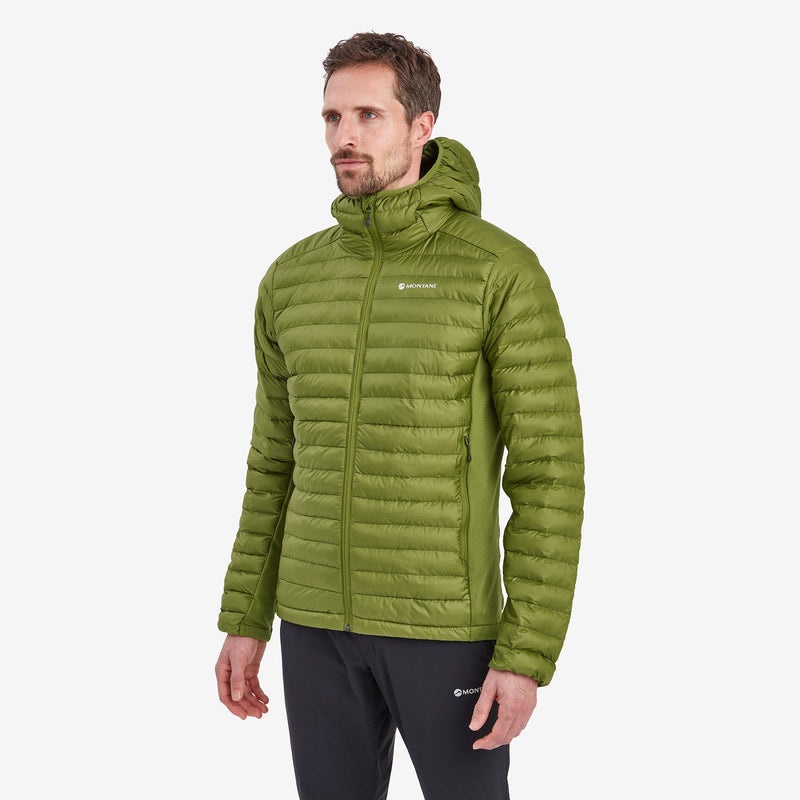 Montane Icarus Lite Kapuzenjacke Herren Grün | VXYJ-59781