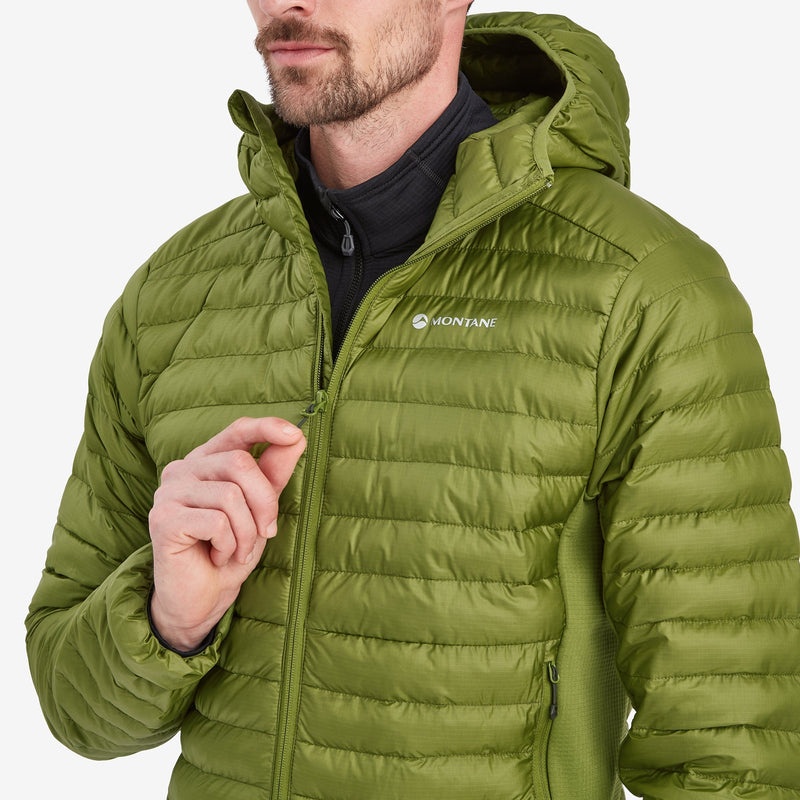 Montane Icarus Lite Kapuzenjacke Herren Grün | VXYJ-59781