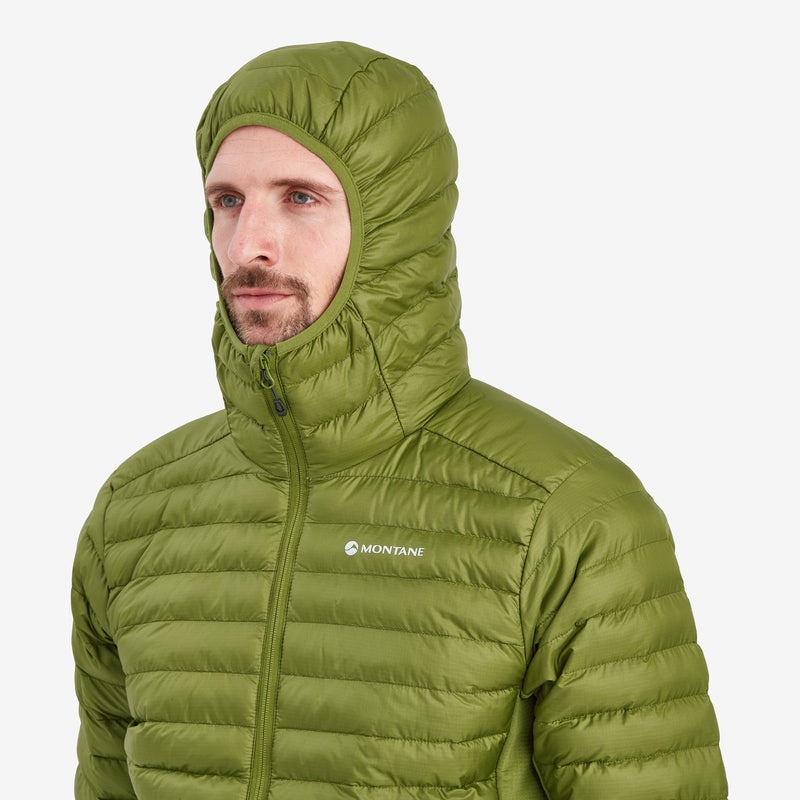 Montane Icarus Lite Kapuzenjacke Herren Grün | VXYJ-59781