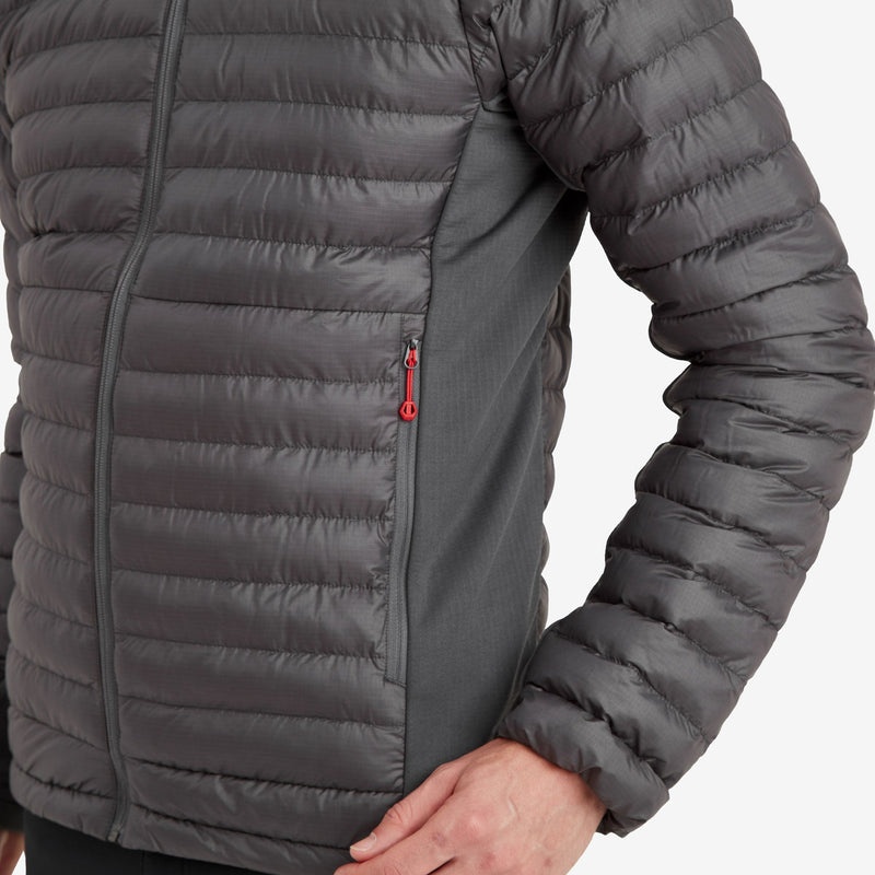 Montane Icarus Lite Kapuzenjacke Herren Schwarz | JZGE-82974