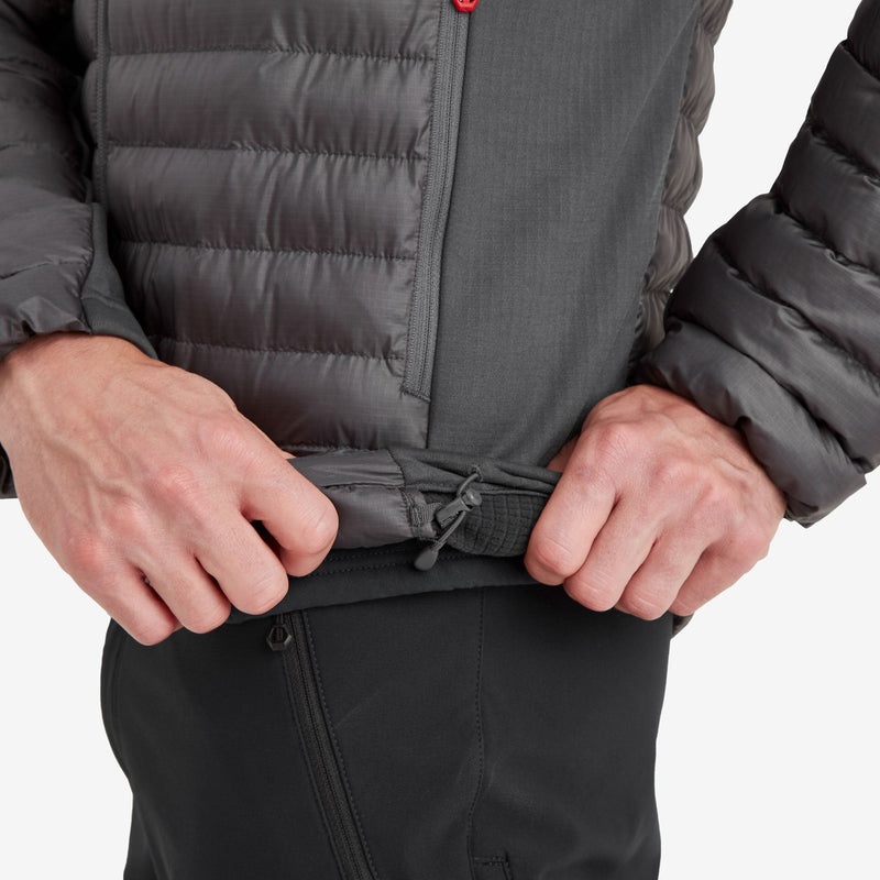 Montane Icarus Lite Kapuzenjacke Herren Schwarz | JZGE-82974