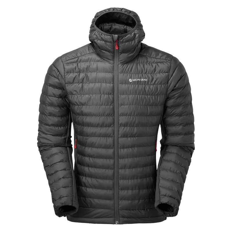 Montane Icarus Lite Kapuzenjacke Herren Schwarz | JZGE-82974