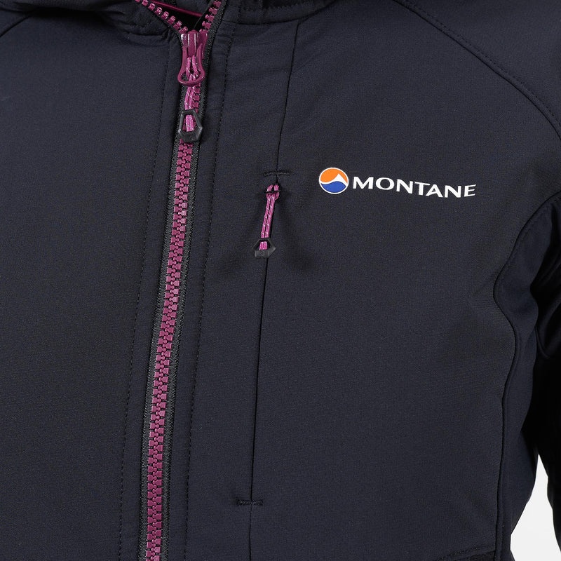 Montane Krypton Softshell Jacke Damen Schwarz | DHEJ-40271