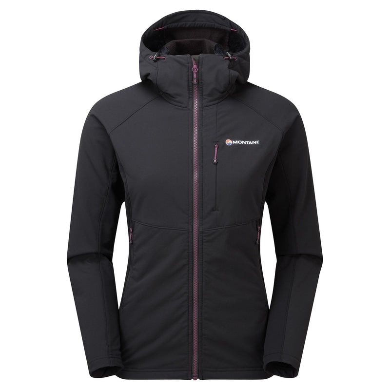 Montane Krypton Softshell Jacke Damen Schwarz | DHEJ-40271